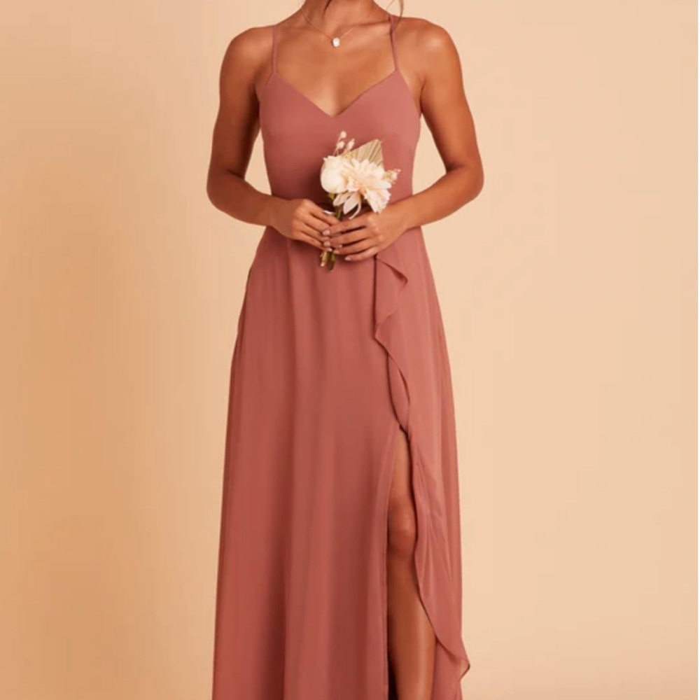 BIRDY GREY THERESA DRESS - Chiffon Desert Rose- Size M